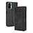 Custodia Portafoglio In Pelle Cover con Supporto BY4 per Xiaomi Redmi Note 10 4G Nero