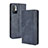 Custodia Portafoglio In Pelle Cover con Supporto BY4 per Xiaomi Redmi Note 10 5G Blu