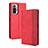 Custodia Portafoglio In Pelle Cover con Supporto BY4 per Xiaomi Redmi Note 10 Pro 4G Rosso