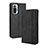 Custodia Portafoglio In Pelle Cover con Supporto BY4 per Xiaomi Redmi Note 10 Pro Max Nero