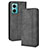 Custodia Portafoglio In Pelle Cover con Supporto BY4 per Xiaomi Redmi Note 11E 5G Nero