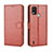 Custodia Portafoglio In Pelle Cover con Supporto BY5 per Nokia G11 Plus