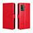 Custodia Portafoglio In Pelle Cover con Supporto BY5 per Nokia XR21 Rosso