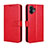 Custodia Portafoglio In Pelle Cover con Supporto BY5 per Nothing Phone 2 Rosso