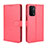 Custodia Portafoglio In Pelle Cover con Supporto BY5 per OnePlus Nord N200 5G Rosso