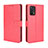 Custodia Portafoglio In Pelle Cover con Supporto BY5 per Oppo A95 4G Rosso