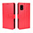 Custodia Portafoglio In Pelle Cover con Supporto BY5 per Sharp Aquos wish Rosso