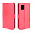 Custodia Portafoglio In Pelle Cover con Supporto BY5 per Sharp Aquos Zero6 Rosso