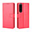 Custodia Portafoglio In Pelle Cover con Supporto BY5 per Sony Xperia 1 IV