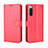 Custodia Portafoglio In Pelle Cover con Supporto BY5 per Sony Xperia 10 V Rosso