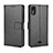 Custodia Portafoglio In Pelle Cover con Supporto BY5 per Wiko Y51 Nero