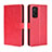 Custodia Portafoglio In Pelle Cover con Supporto BY5 per Xiaomi Mi 10T 5G Rosso