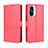Custodia Portafoglio In Pelle Cover con Supporto BY5 per Xiaomi Mi 11i 5G Rosso