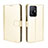 Custodia Portafoglio In Pelle Cover con Supporto BY5 per Xiaomi Mi 11T 5G Oro