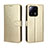 Custodia Portafoglio In Pelle Cover con Supporto BY5 per Xiaomi Mi 13 Pro 5G Oro