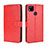 Custodia Portafoglio In Pelle Cover con Supporto BY5 per Xiaomi POCO C31 Rosso