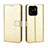 Custodia Portafoglio In Pelle Cover con Supporto BY5 per Xiaomi Redmi 10C 4G Oro