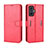 Custodia Portafoglio In Pelle Cover con Supporto BY5 per Xiaomi Redmi K50 Gaming 5G Rosso