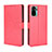 Custodia Portafoglio In Pelle Cover con Supporto BY5 per Xiaomi Redmi Note 10 4G Rosso