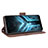 Custodia Portafoglio In Pelle Cover con Supporto BY6 per Asus ROG Phone 3