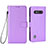 Custodia Portafoglio In Pelle Cover con Supporto BY6 per Xiaomi Black Shark 4S 5G Viola