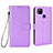 Custodia Portafoglio In Pelle Cover con Supporto BY6 per Xiaomi POCO C3 Viola