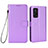 Custodia Portafoglio In Pelle Cover con Supporto BY6 per Xiaomi Redmi K30S 5G Viola