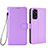 Custodia Portafoglio In Pelle Cover con Supporto BY6 per Xiaomi Redmi Note 11 4G (2022) Viola