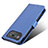 Custodia Portafoglio In Pelle Cover con Supporto BY7 per Asus ROG Phone 6 Blu