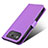 Custodia Portafoglio In Pelle Cover con Supporto BY7 per Asus ROG Phone 6 Viola