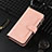 Custodia Portafoglio In Pelle Cover con Supporto BY7 per Google Pixel 8 5G Oro Rosa