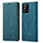 Custodia Portafoglio In Pelle Cover con Supporto C01S per Samsung Galaxy A32 4G Blu