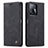 Custodia Portafoglio In Pelle Cover con Supporto C01S per Xiaomi Mi 11T 5G Nero