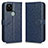 Custodia Portafoglio In Pelle Cover con Supporto C01X per Google Pixel 5