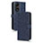 Custodia Portafoglio In Pelle Cover con Supporto C01X per Huawei Honor X5 Plus