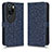 Custodia Portafoglio In Pelle Cover con Supporto C01X per Huawei P60 Art