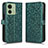 Custodia Portafoglio In Pelle Cover con Supporto C01X per Motorola Moto Edge 40 5G Verde