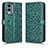 Custodia Portafoglio In Pelle Cover con Supporto C01X per Nokia X30 5G Verde