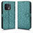 Custodia Portafoglio In Pelle Cover con Supporto C01X per OnePlus 10 Pro 5G Verde