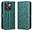 Custodia Portafoglio In Pelle Cover con Supporto C01X per OnePlus 10T 5G Verde