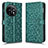 Custodia Portafoglio In Pelle Cover con Supporto C01X per OnePlus 11 5G Verde