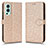 Custodia Portafoglio In Pelle Cover con Supporto C01X per OnePlus Nord 2 5G