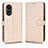 Custodia Portafoglio In Pelle Cover con Supporto C01X per Oppo A1 5G