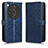 Custodia Portafoglio In Pelle Cover con Supporto C01X per Oppo Find X7 5G