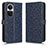 Custodia Portafoglio In Pelle Cover con Supporto C01X per Oppo Reno10 Pro 5G