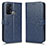 Custodia Portafoglio In Pelle Cover con Supporto C01X per Oppo Reno5 A