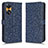 Custodia Portafoglio In Pelle Cover con Supporto C01X per Oppo Reno8 T 4G Blu