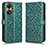 Custodia Portafoglio In Pelle Cover con Supporto C01X per Oppo Reno8 T 4G Verde