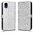 Custodia Portafoglio In Pelle Cover con Supporto C01X per Samsung Galaxy A03 Core