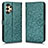 Custodia Portafoglio In Pelle Cover con Supporto C01X per Samsung Galaxy A13 4G Verde